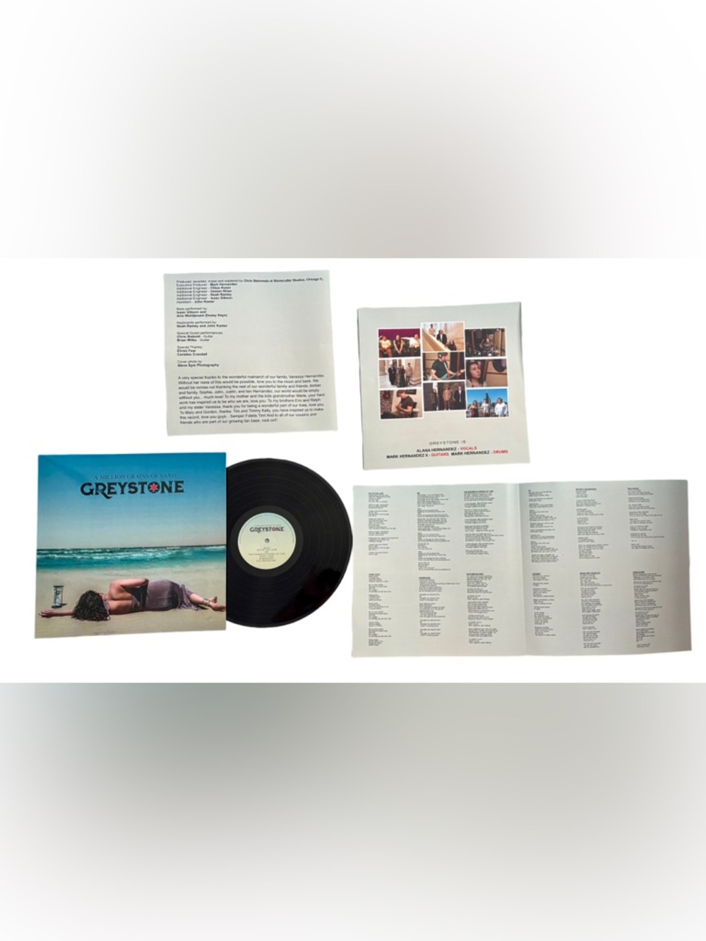 GREYSTONE | Vinyl Debut Album | A Million Grains of Sand - Picture 5 of 10